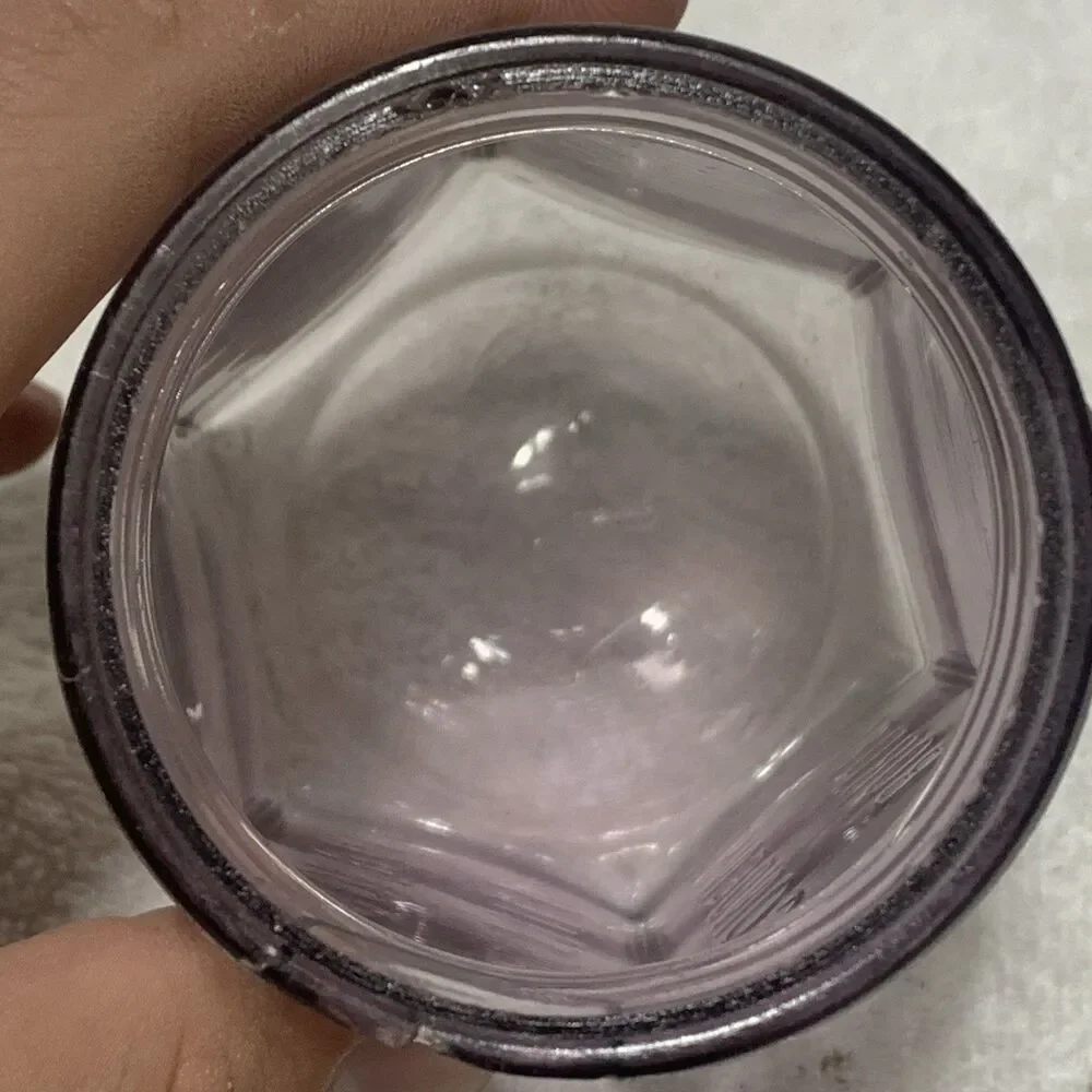 Rare Purple Borden’s Condensed Milk Company Jar 4.25”